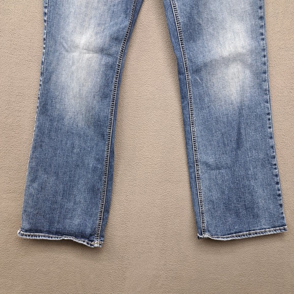 Silver Jeans Zac Bootcut Mens 34x32 Jeans Medium Wash W34 L32 - Picture 5 of 9